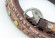 Кожаный браслет Everiot SP-DL-101-BR с заклепками и надписями