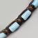 Плетеный браслет Шамбала из керамических бусин Everiot Select --LNS-2078