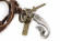 Кулон на кожаном шнурке Everiot NLP-DL-2043 хвост русалки