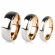 Классическое обручальное кольцо из карбида вольфрама INFY RTG-0045-STRD