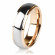 Классическое обручальное кольцо из карбида вольфрама INFY RTG-0045-STRD