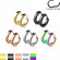 Серьги-кольца TATIC SE2002-GD из стали золотистые