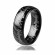 Кольцо Всевластия Everiot/Carraji R-TG-0160 из вольфрама, черное покрытие