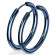 Серьги-кольца TATIC SE3065B из стали синие