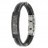 SSBM-0690.jpg Браслет Spikes SSBM-0690 из каучука и стали с молитвой "Отче наш" на испанском языке