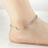 Женский браслет анклет на ногу RPA-XP-15214 цепочка с подвесками шариками