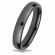Черное кольцо из керамики Everiot RCM-0002 парное, обручальное