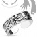 Безразмерное незамкнутое кольцо для пальцев ног/на фалангу TATIC R-A16523 под античное серебро