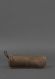 Кожаный пенал-несессер (футляр для очков) Everiot Bnote 4.0 Crazy Horse темно-коричневый