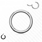 Кольцо кликер из титана PiercedFish RHT3 серьга для пирсинга септума, хряща уха, брови, носа, губ, пупка, сосков (от 6 мм до 12 мм) Кольцо кликер из титана PiercedFish RHT3 серьга для пирсинга септума, хряща уха, брови, носа, губ, пупка, сосков (от 6 мм до 12 мм)
