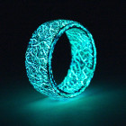 Светящееся кольцо Lonti glow Blue Malachite, 8 мм Светящееся кольцо Lonti glow Blue Malachite, 8 мм