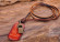 Кулон на кожаном шнурке Everiot NLP-DL-2073 с кожаной пластиной