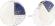Женские круглые серьги-гвоздики с перламутром, лазуритом и бирюзой Fiore Luna *AP3721.x