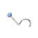Титановая серьга нострил (улитка) PiercedFish T23NO5 для пирсинга носа