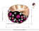 Кольцо ROZI RG-51460 с розовыми кристаллами
