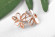 Кольцо ROZI RG-59390 цветы с эмалью и фианитами