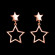 Серьги-гвоздики Everiot SE-XP-14695 с подвеской в форме звезд