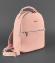 Женский рюкзак-трансформер Everiot Bnote KYLIE розовый BN-BAG-22-barbi из натуральной кожи