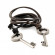 Кулон на кожаном шнурке Everiot NLP-DL-2011 ключ