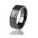 Черное кольцо из карбида вольфрама Lonti --R-TG-9323