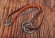 Кулон на кожаном шнурке Everiot NLP-DL-2093 с кольцами