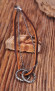 Кулон на кожаном шнурке Everiot NLP-DL-2093 с кольцами