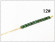 Плетеный браслет фенечка ALBR-3098 с орнаментом
