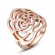 Кольцо ROZI RG-88230 со стилизованной розой